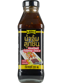 น้ำจิ้มลูกชิ้น น้ำหนัก 220 มล. / Meatball Dipping sauce Weight 220 ml.