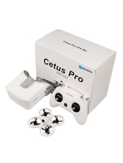 BETAFPV Cetus Pro FPV Kit ชุดโดรนพร้อมเล่น มอเตอร์บลัสเลส ครบชุด แกะกล่องบินได้เิลย รีโมท ลำ แว่น แบต ที่ชาท กระเป๋า
