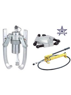 OMASTAR HYDRAULIC PULLER HHL3-5F เครื่องถอดลูกปืน เฟือง ขนาด 5 ตัน รวมปั้ม และ จานดูดแบริ่ง 3 ขา