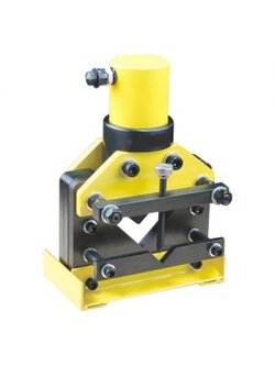 OMASTAR HHJG-100 สำหรับตัด เหล็กฉาก ทองแดง อลูมิเนียม 100x100x10mm Max ไฮดรอลิค 35 ton