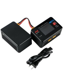HOTA P6 DC 600W 15AX2 DC Dual Channel Smart Charger และ T240 Power Supply เครื่องชาทแบต พร้อม อแดปเตอร์