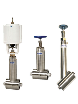 Cryocomp Cryogenic Valve / Cuff Globe Valve / Keepfull / Cryo Vents / Vapor Vent Heater / Cryogenic Bayonet CB700 B3000 Series