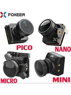 Foxeer Razer Pico/Razer Mini/Razer Micro/Razer NANO 1200TVL PAL/NTSC Switchable 4:3 16:9 FPV กล้องสำหรับ RC Drone รุ่นอัพเกรด