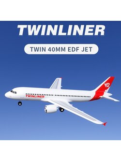 XFly Twinliner Twin 40MM EDF Jet [ในชุดไม่รวม รีโมท และ แบต]