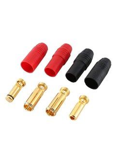 AS150 Gold Plated 7mm Bullet Anti Spark Connector Set ราคาต่อ 1เซ็ท