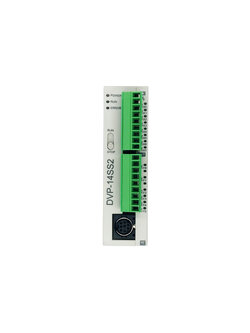 Delta PLC DVP14SS211R 8I/6O, Relay Output, 8k steps, 8 high speed counter, 4CH 10KHz output