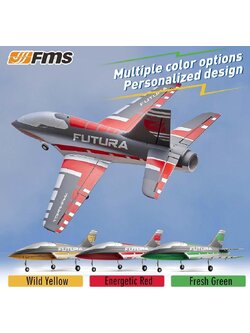 FMS Futura 64mm EDF Sport Jet PNP [ในชุด ไม่รวมรีโมท และ แบตเตอรี่]