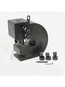 OMASTAR HHM-80A พันซ์เจาะรู เหล็ก ทองแดง ไฮดรอลิค 50 Ton สำเนา