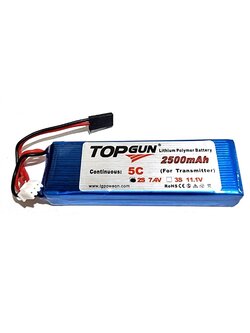 TOPGUN LIPO 2S 7.4V 2500mah 5C