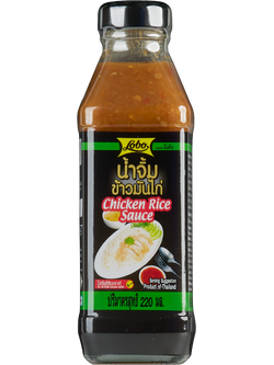 น้ำจิ้มข้าวมันไก่ น้ำหนัก 220 มล. / Chicken Rice Sauce Weight 220 ml.