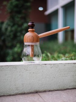 Ojas Mini Glass Bubbler