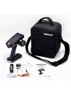 Radiolink RC8X 2.4GHz 8CH 4.3-Inch Full Colour Touch Screen LCD Radio Transmitter International Version With R8GF/R4FGM Receiver รีโมทตัวท๊อป หน้าจอสี ทัชสกรีน รองรับฟังชั่นมากมาย