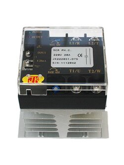 JAKI JK Thyristor Power Regulator Single Phase - Phase Angle control