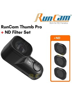 RunCam Thumb Pro V2 4K FPV HD Action Camera with ND Filters