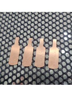 สะพานไฟทองแดง #STAGE3 สำหรับรถกรป๋อง 1ชุด 4ชิ้น