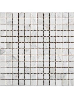 Flat Mosaic (White) โมเสคหินอ่อน ขาว