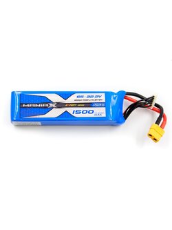 ManiaX 6S 22.2V. 1500mAh 45C XT60