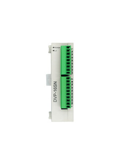 Delta PLC DVP16SN11T 16O Extension, NPN Transistor Output