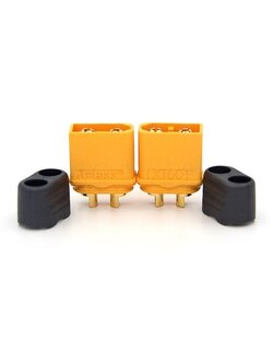 ปลั๊ก XT60H แบบมีครอบสาย ไม่ต้องใช้ท่อหด ราคาต่อ 1คู่