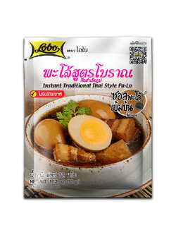พะโล้สูตรโบราณกึ่งสำเร็จรูป 32 กรัม / Instant Traditional Thai Style Pa-Lo 32 gram.