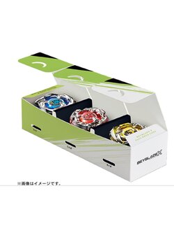Takara Tomy Beyblade X BX-12 3on3 Deck Case กล่องใส่ Beyblade 3ลูก ในชุด ไม่รวมเบบ์เบลด