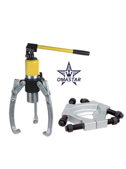 OMASTAR HYDRAULIC PULLER HHL3-5 เครื่องถอดลูกปืน เฟือง ขนาด 5 ตัน พร้อมจานดูด 3 ขา