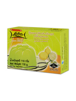 วุ้นเจลาตินสำเร็จรูปกลิ่นเลมอน 110 กรัม / Lemon Flavoured Gelatin Dessert 110 gram.