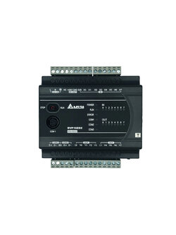 Delta PLC DVP16ES200T 8I/8O, AC Power-In, Transistor Output, 2-Axis 100kHz Pulse Output
