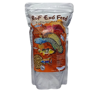 RoF Exo' Feed Floating Specialist Fish Food 850 g.ซองส้ม(อาหารปลาชนิดลอยน้ำ สำหรับปลากินเนือทุกชนิด)