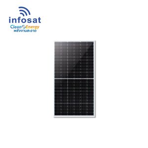 แผงเก็บตะวันโซลาร์เซลล์ Mono 580W Half Cell