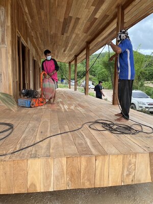 รับขัดพื้นไม้ปาร์เก้