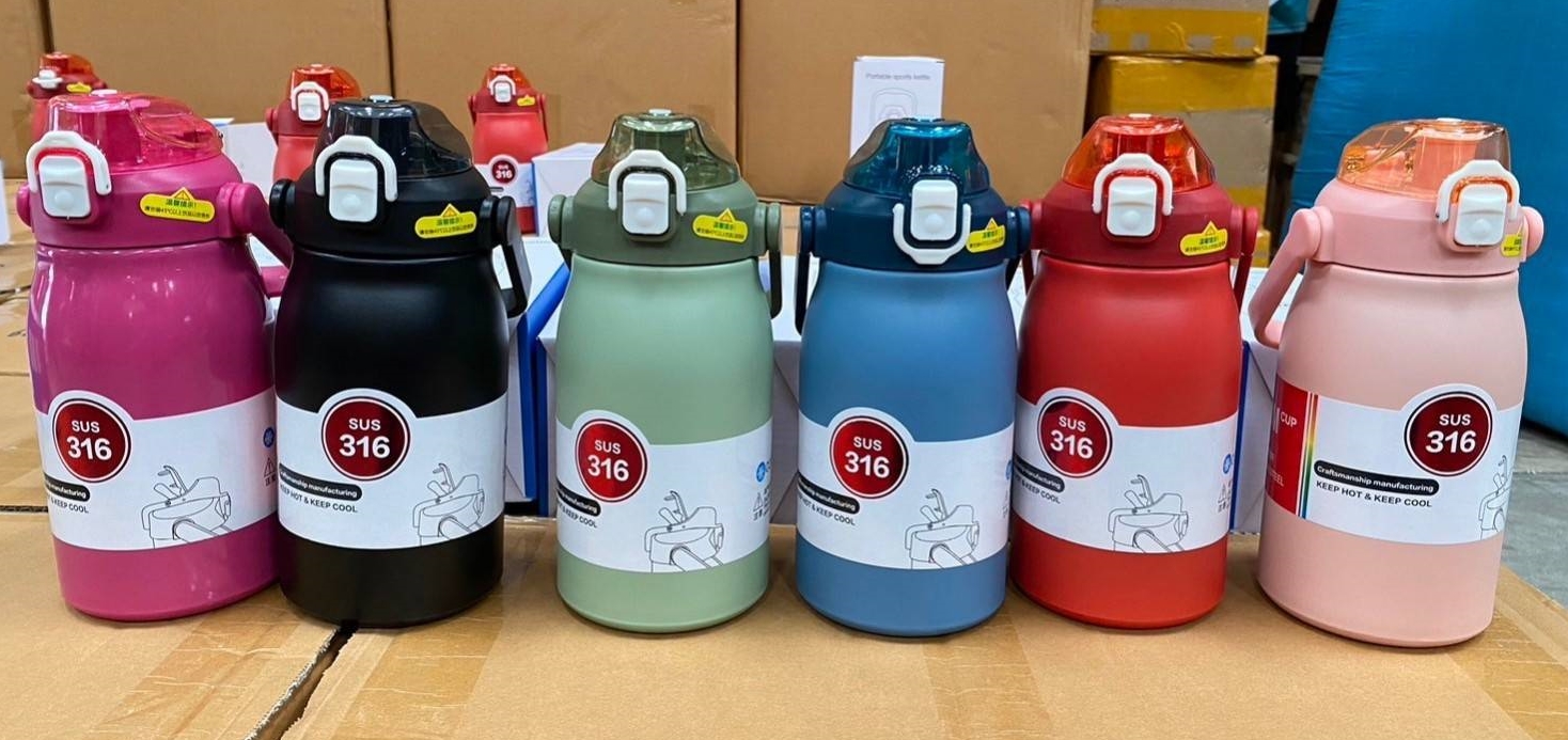 กระบอกน้ำสแตนเลส 316 พรีเมี่ยม FBS068