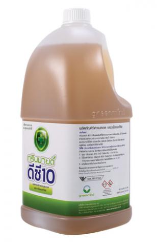ผลิตภัณฑ์ทำความสะอาดและฆ่าเชื้อแบคทีเรีย กรีนมายด์ ดีซี10 (DC-10)