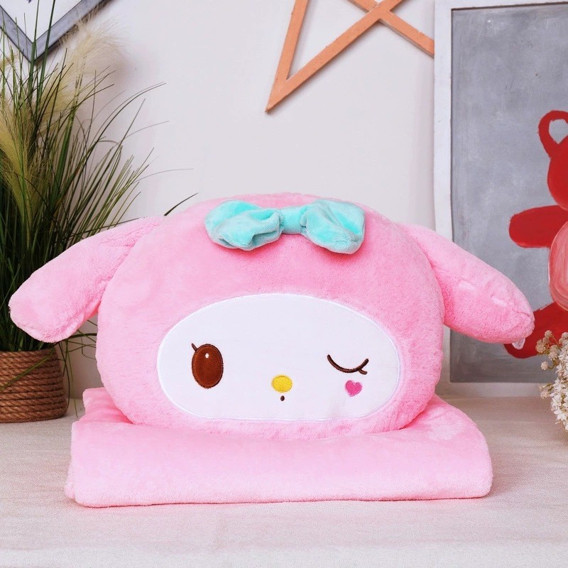 หมอน+ผ้าห่ม หมอนตุ๊กตาน่ารัก พร้อมส่ง