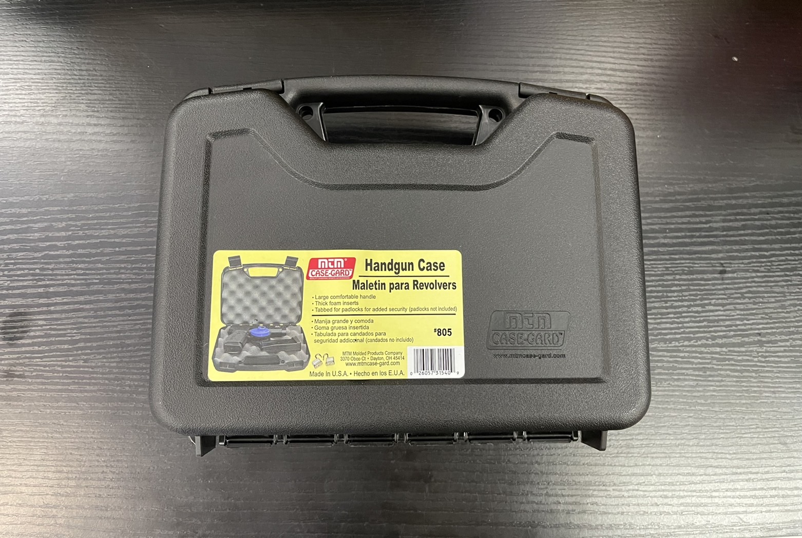กล่องเคสเก็บปืนสั้น MTM 805