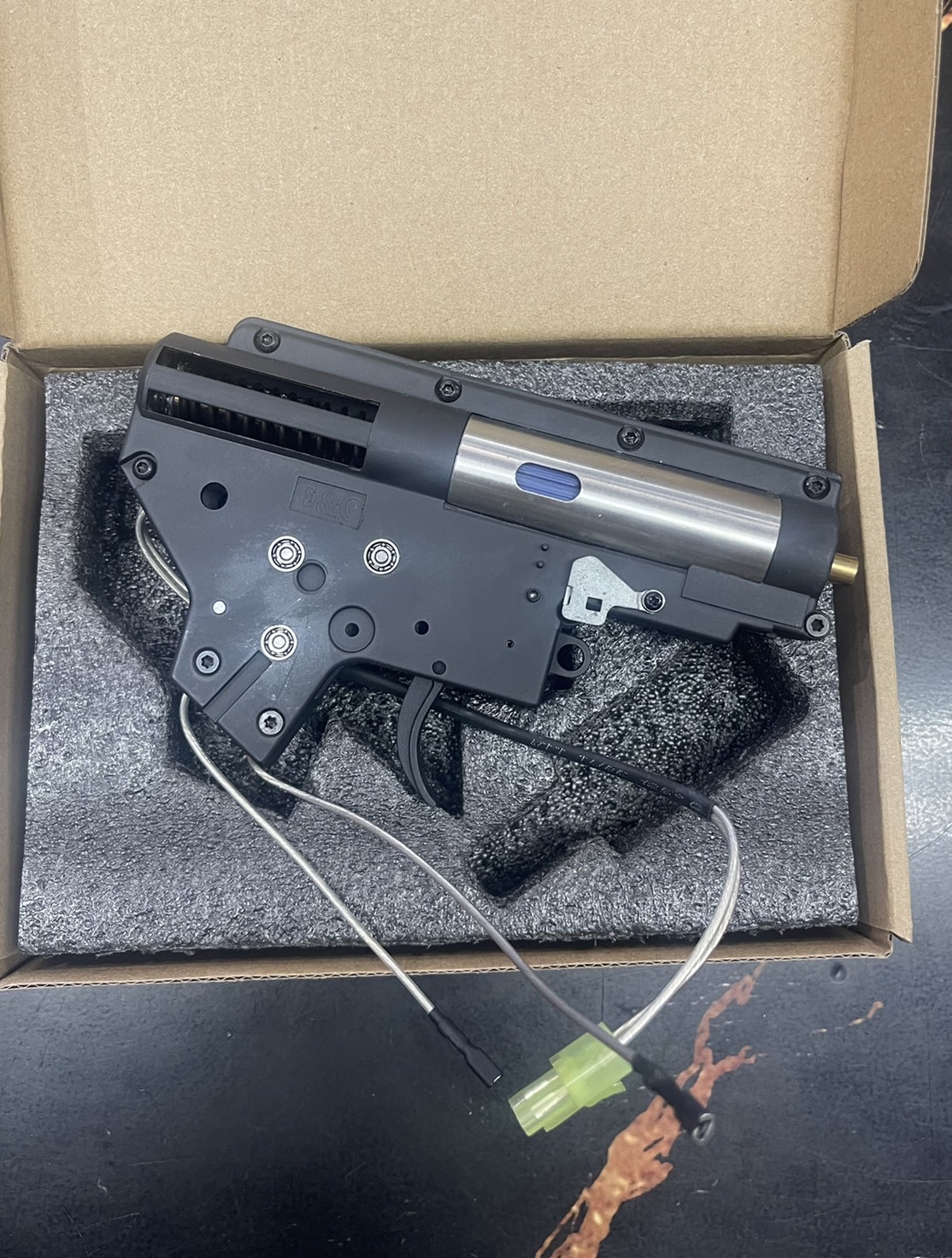 เกียร์บ็อกเซต Gear Box Set E&C Gearbox M4 ชุดเกียร์ รุ่นใหม่สายไฟออกหลัง