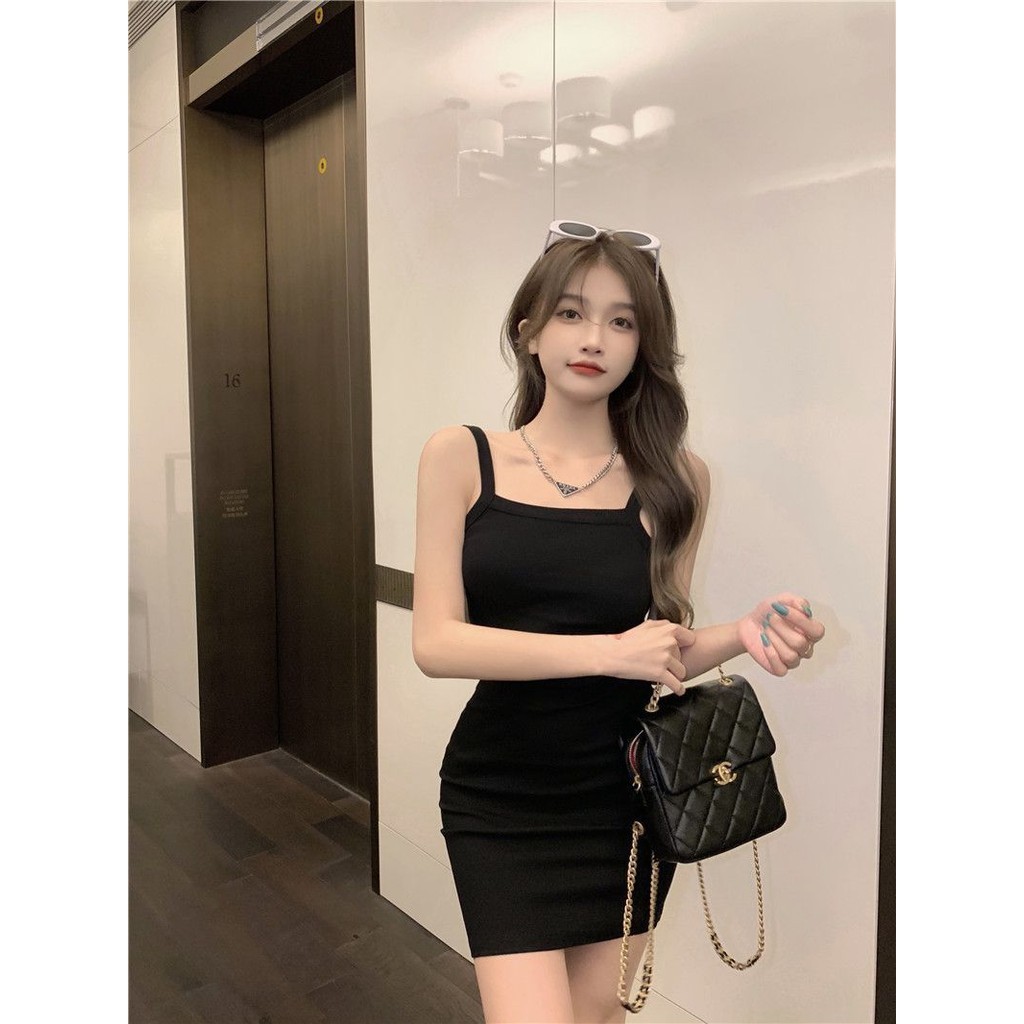 เดรสเว้าหลังลึก สายเดี่ยว เซ็กซี่ CN2196