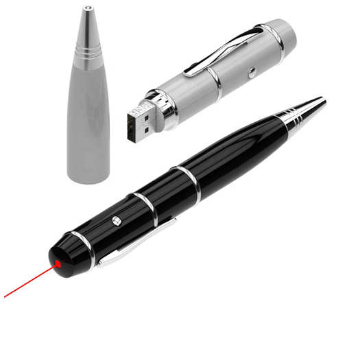 แฟลชไดร์ฟปากกาเลเซอร์ Pen Flash Drive FD051