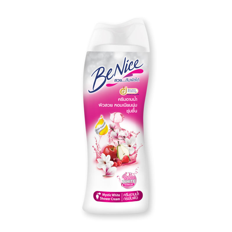 8851989081175 180ml.บีไนซ์ครีมอาบน้ำ/ขาว