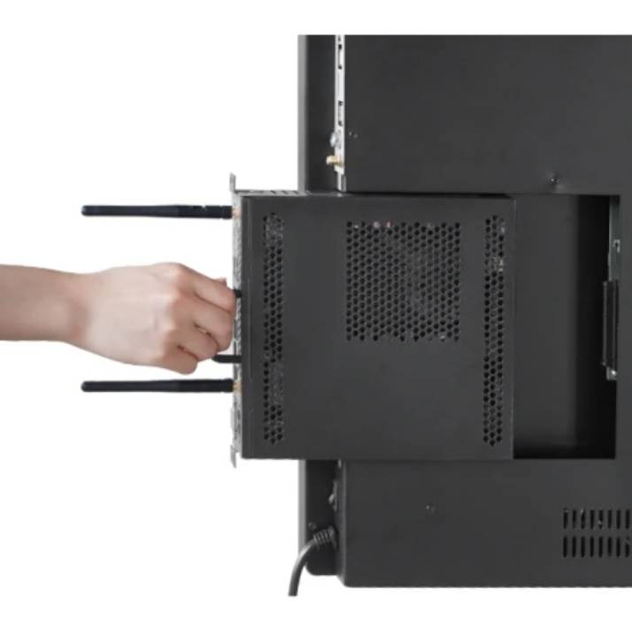 RAZR LED INTERACTIVE TOUCHSCREEN รุ่น PC-65X ขนาด 65นิ้ว จอแอลอีดี ทัชสกรีน ความละเอียด 3840x2160 พิกเซล(4K)ความคมชัด 1200:1 ความสว่าง 450cd/m2 รองรับการทัชสกรีน 20จุด มีลำโพงขนาด 20 วัตต์ x2 window/Android