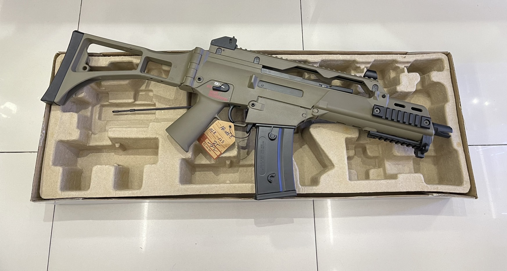 AS G36C ARG AIRSOFT สีทราย (AR-056-E) - ARES
