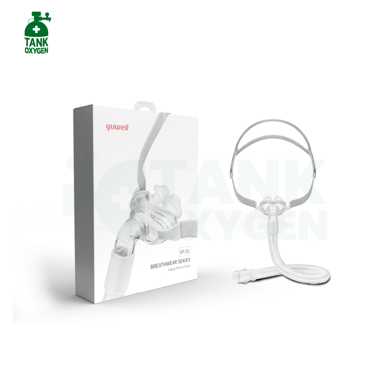 Nasal Pillow Mask YP-01 หน้ากากชนิดสอดจมูกสำหรับเครื่อง CPAP Bipap