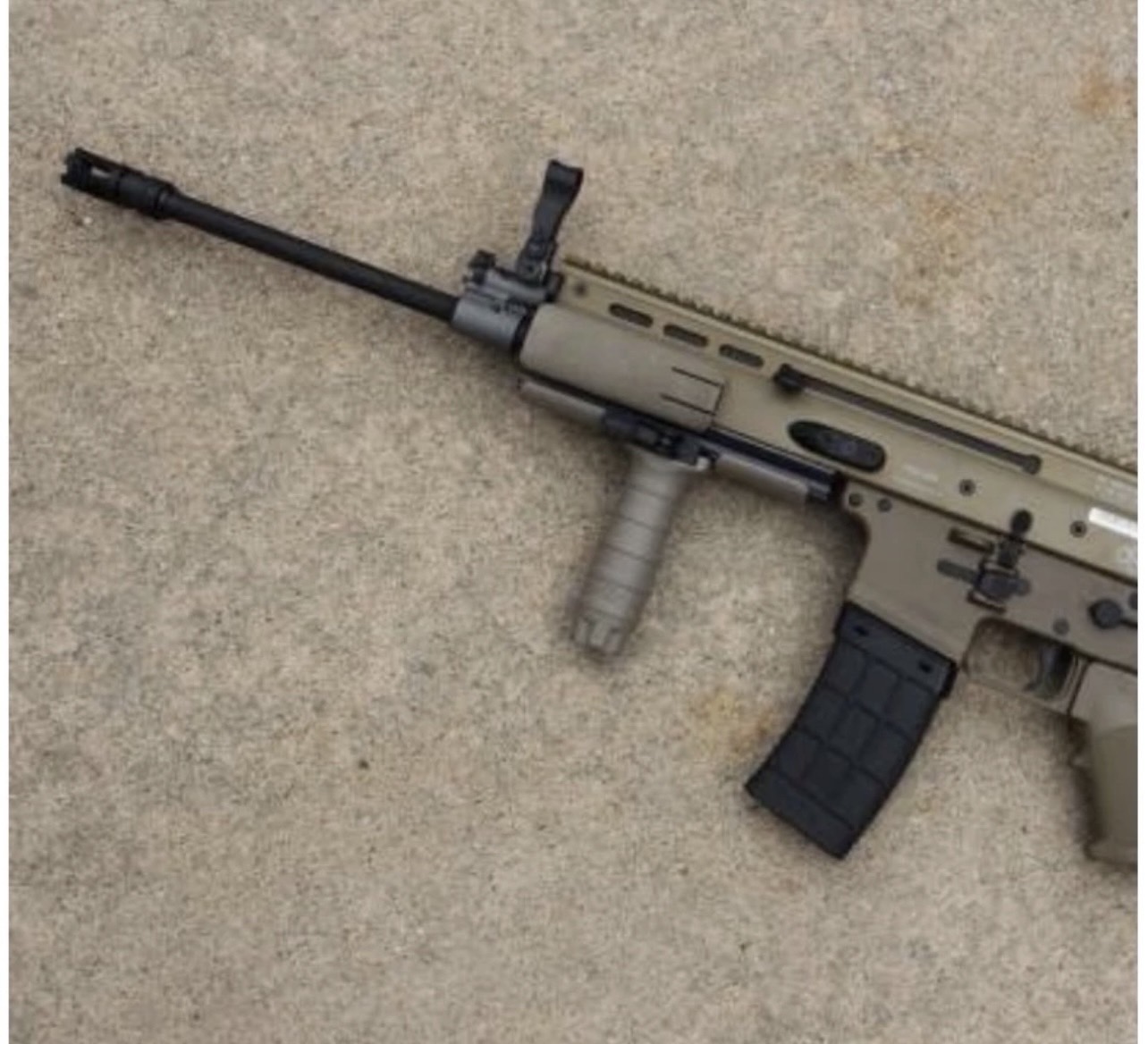 กริปมือปลดไวแบบยาว ราง 20 นิ้ว