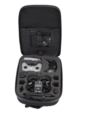Avata Backpack กระเป๋าเป้สะพายสีเงิน ใส่รีโมทได้ เคสหลังแบบแข็ง กันกระแทก (DJI-C141)