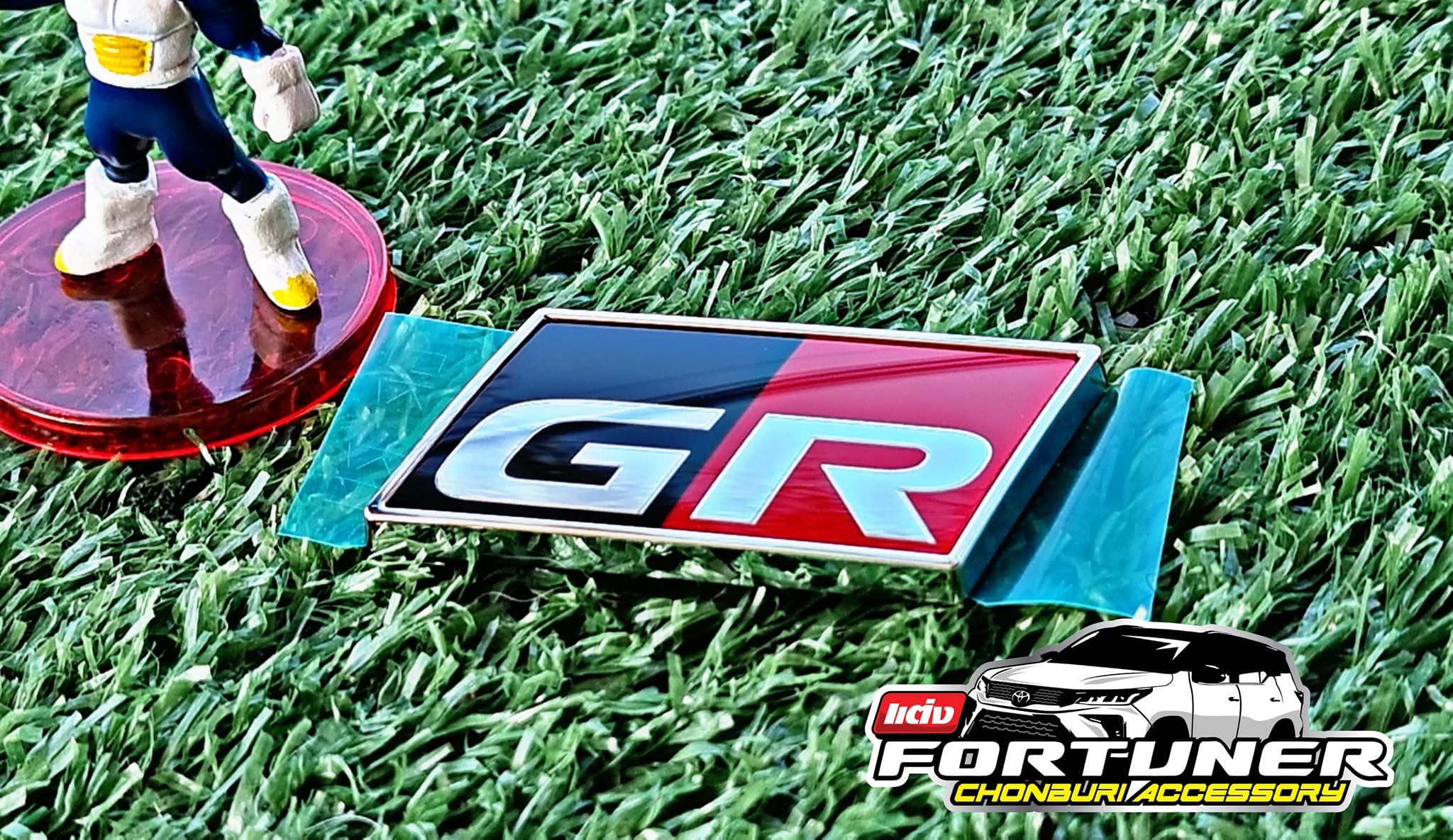 ป้ายโลโก้ GR Sport MADE IN JAPAN โตโยต้า ฟอร์จูนเนอร์
