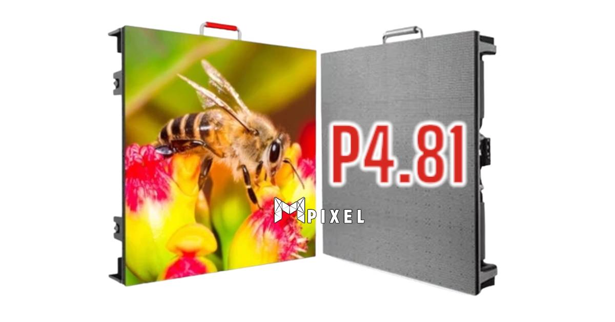 จอแอลอีดี LED DISPLAY ความละเอียด P4.81 (Pixel Pitch 4.81mm.) Size 500x500 mm. ใช้งาน Indoor ภายในอาคาร สำหรับห้องประชุม ห้องเรียน ทุกหน่วยงาน ราชการ เอกชน บริษัท ห้าง ร้าน ราคาพิเศษที่นี่ Mpixel