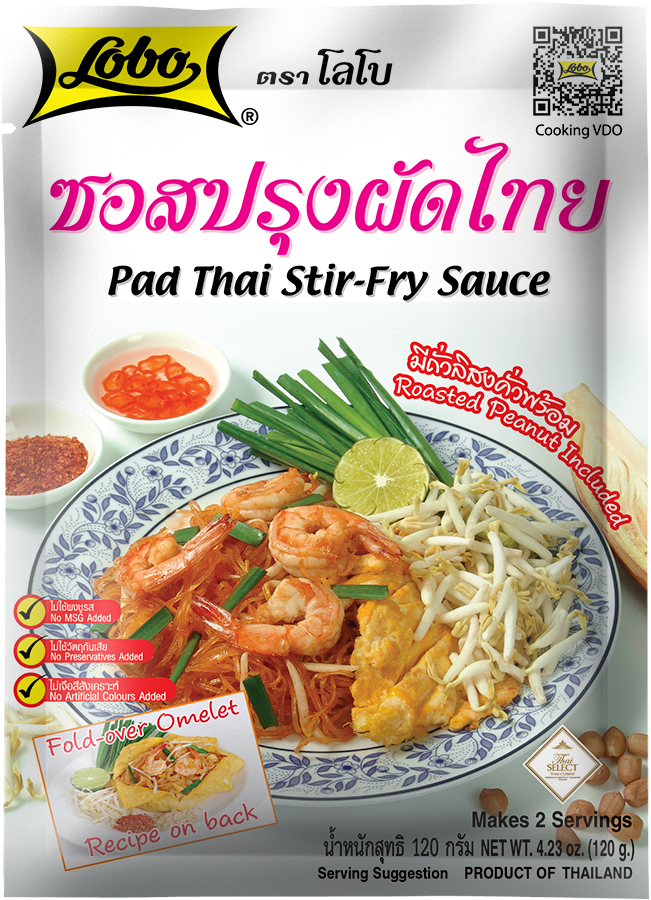 ซอสปรุงผัดไทย 120 กรัม / Pad Thai Stir-Fry Sauce 120 gram.