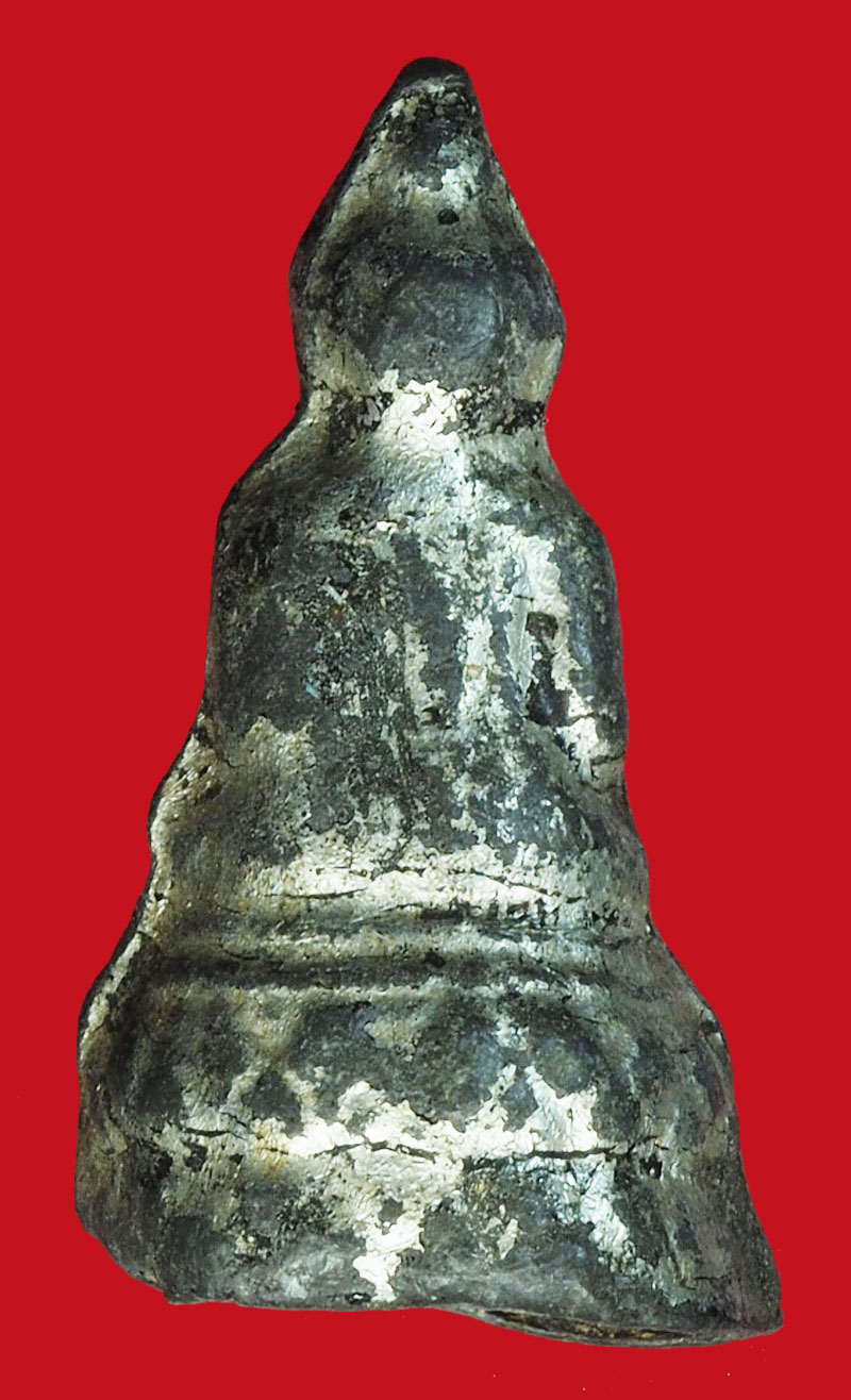 A1262 พระรัตน์แก้บน เนื้อชินตะกั่ว เก่า 13