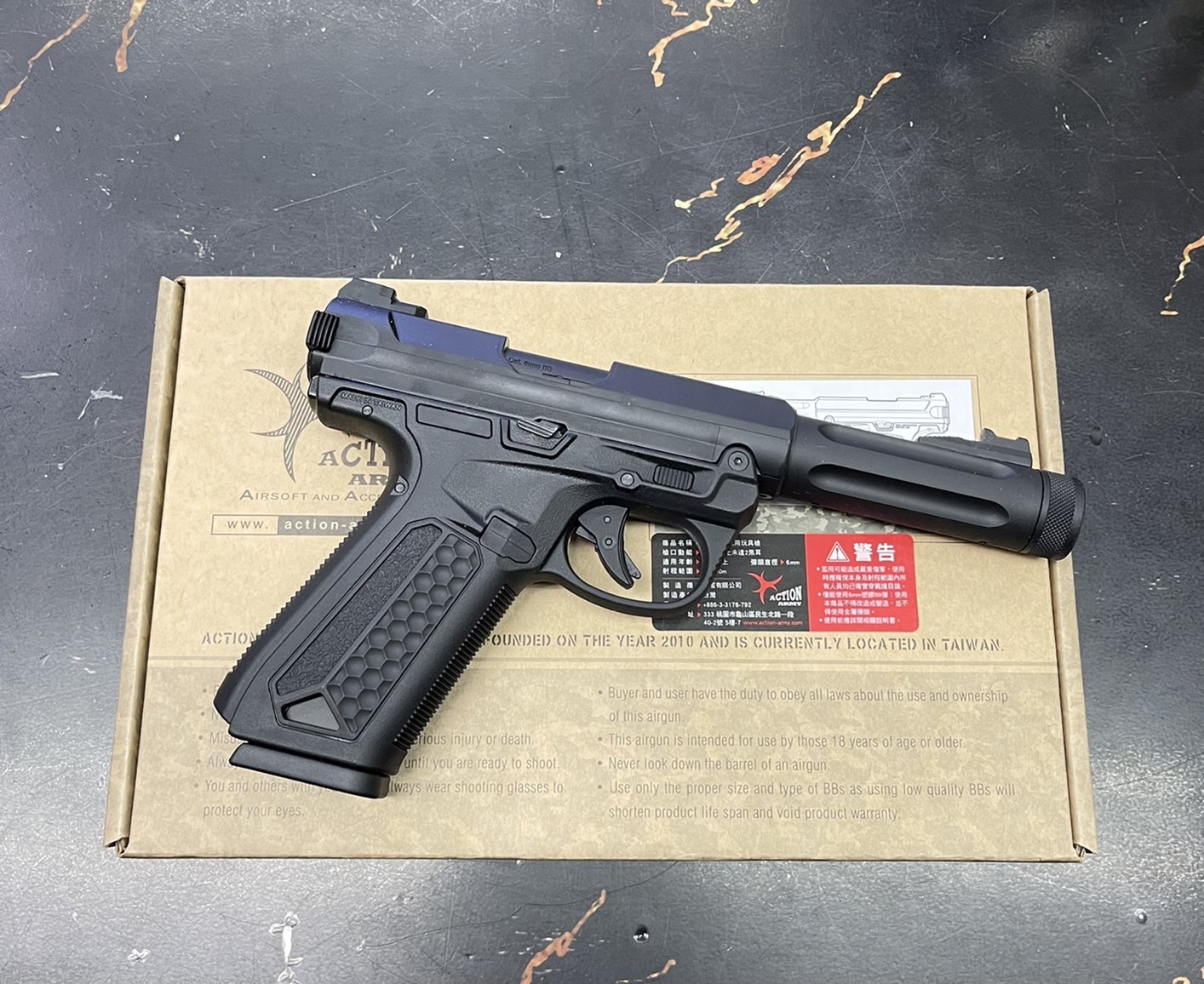 AAP-01 Assassin GBBP สีดำ - Action Army