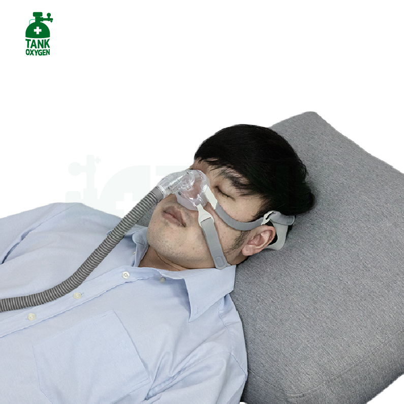 Yuwell Nasal Mask YN-03 แบบไม่มีที่คาดศรีษะ หน้ากากชนิดครอบจมูกสำหรับเครื่อง CPAP Bipap มีขนาด S M L
